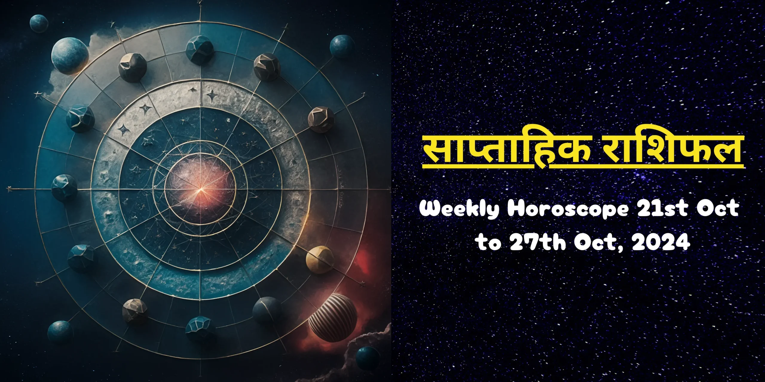 Weekly Horoscope 21st Oct to 27th Oct, 2024